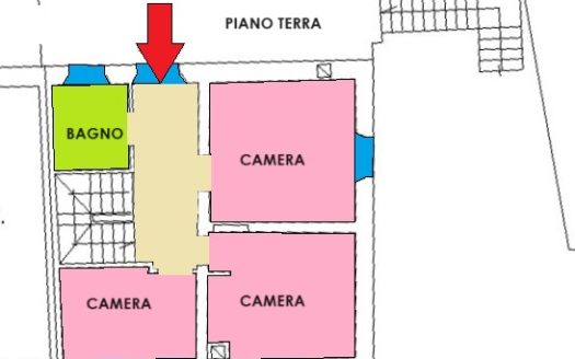 Pianosinatico Porzione di Fabbricato Ristrutturato