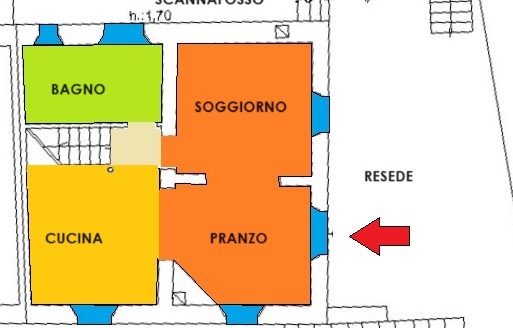 Pianosinatico Porzione di Fabbricato Ristrutturato