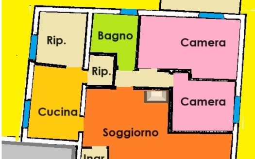 Pian degli Ontani Porzione di Fabbricato Trilocale