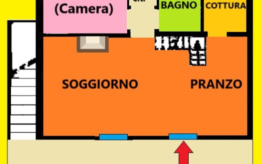 Fiumalbo Dogana Nuova Appartamento con Giardino