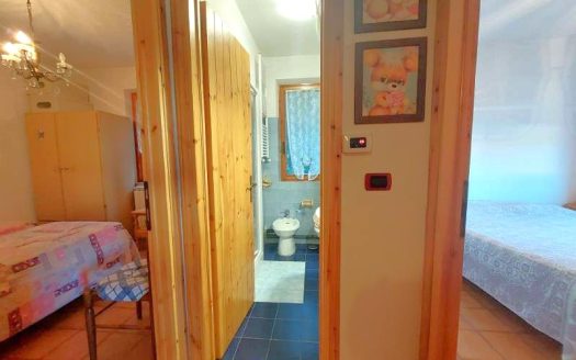 Dogana Nuova Trilocale con Camino e Terrazzo