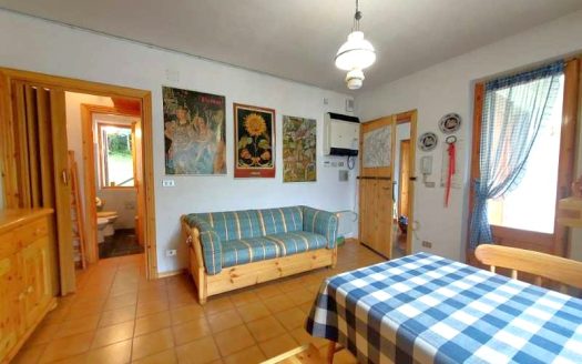 Dogana Nuova Bilocale con Camino e Cantina