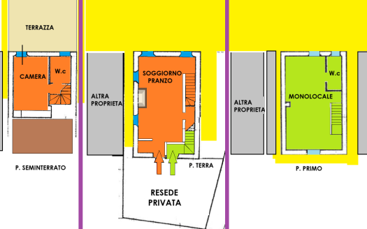Abetone Casa Bifamiliare vicino Piste da Sci
