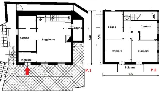Abetone Centro Villetta Indipendente con Garage