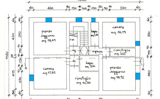 Abetone Comodo alle Piste da Sci Intero Fabbricato